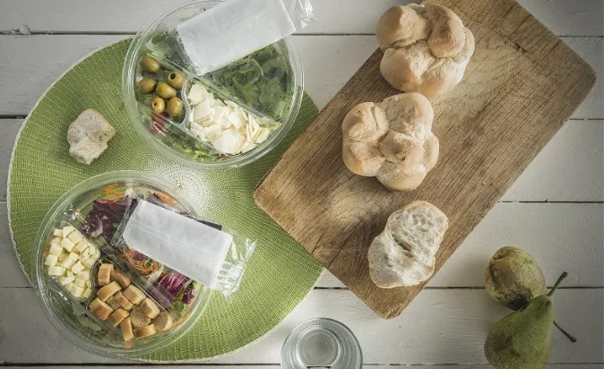 Cubed Hard Cheeses for enhancing the Flavor of Summertime Food Industry Meals